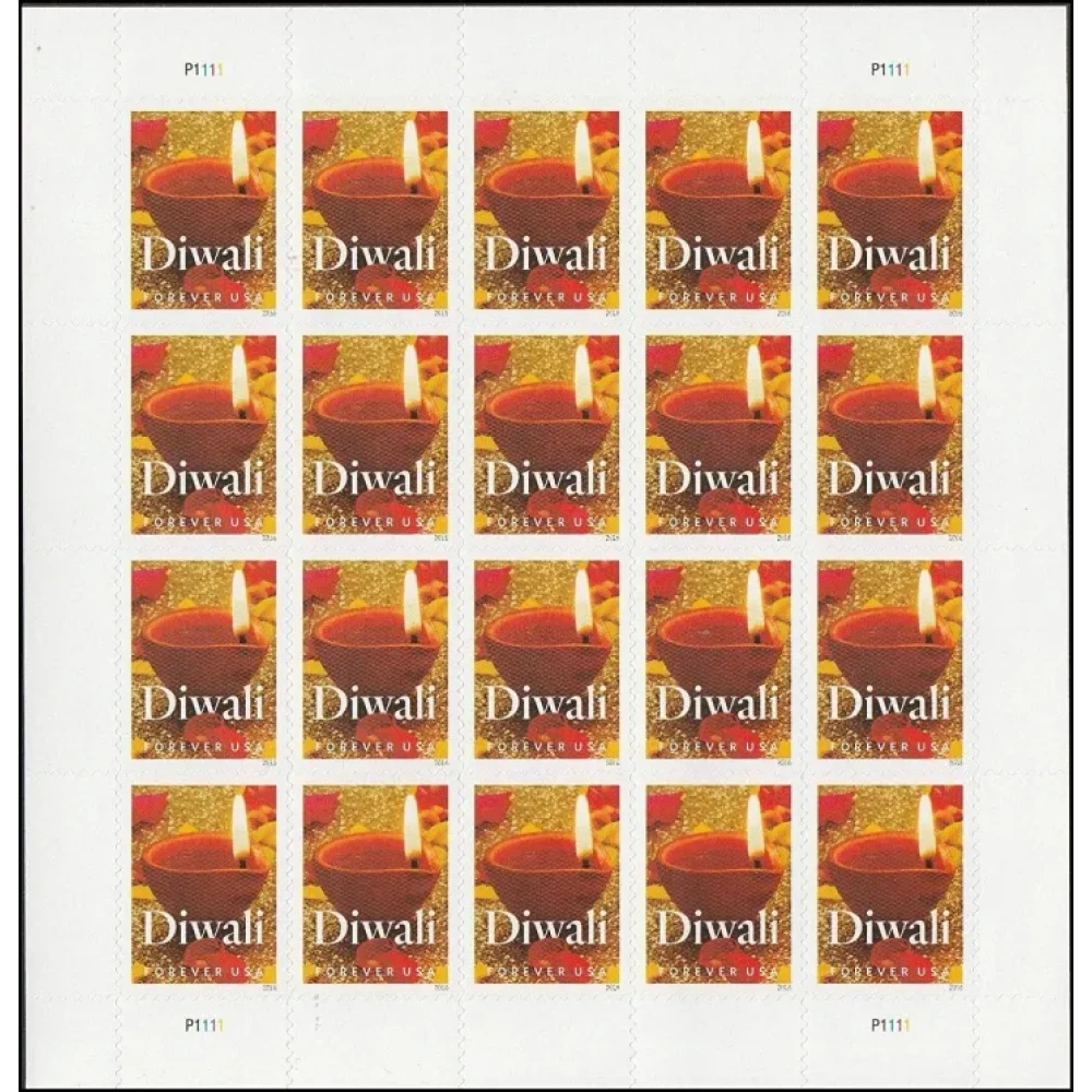 (2016) USPS Diwali Celebration First Class Postage Stamps