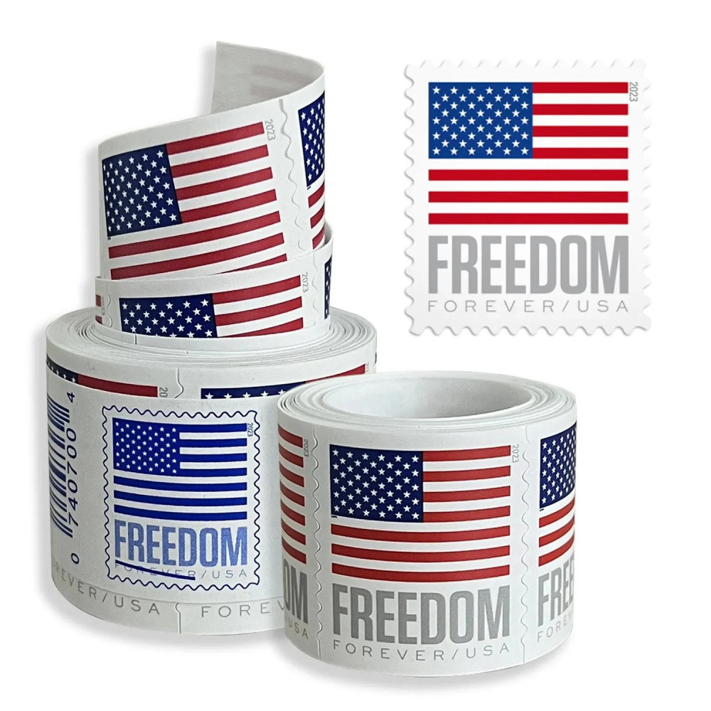 (2023) US Flags Freedom Booklets Rolls
