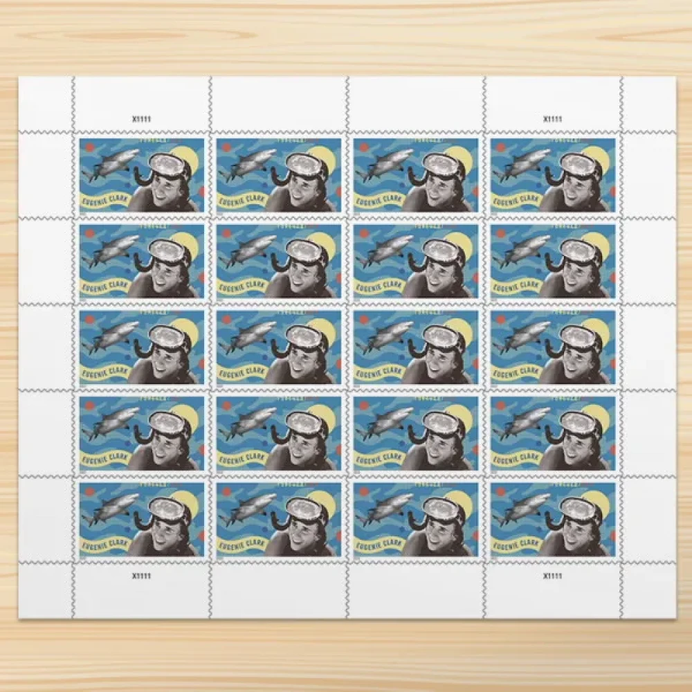 (2022) USPS Eugenie Clark Postage Stamps