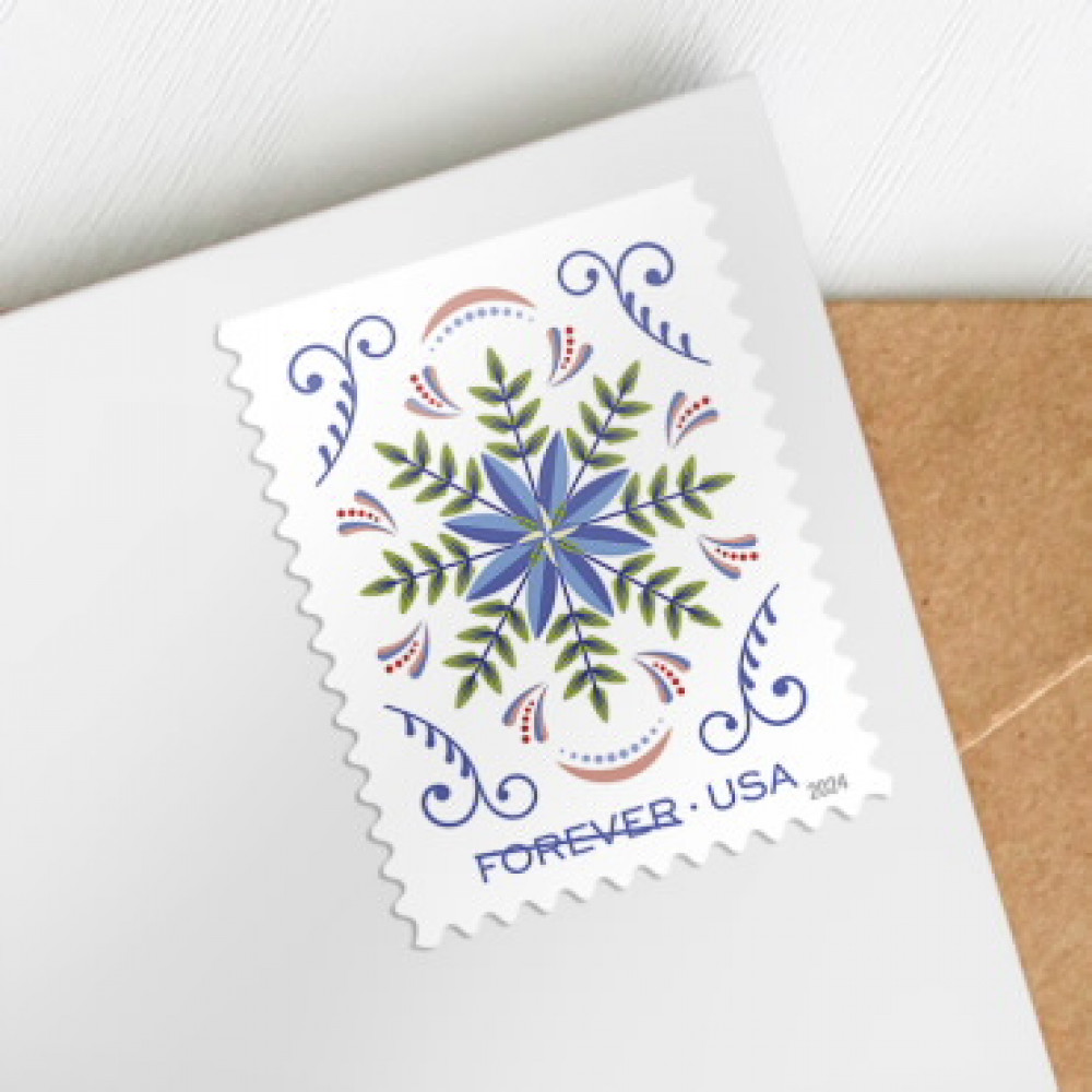 (2024) Holiday Joy Forever Stamps, Book of 20|Multiple Stamp Designs
