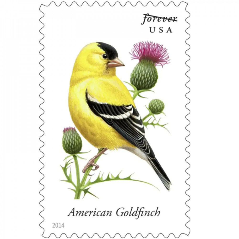 (2014) Songbirds Forever Stamps