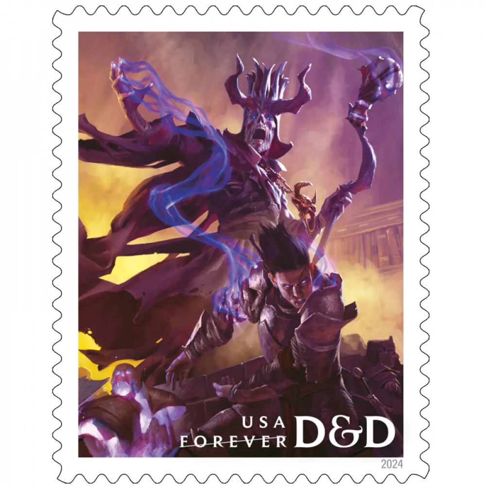 (2024) Dungeons & Dragons Forever Stamps