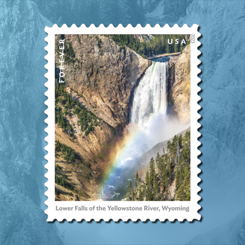 (2023) Waterfalls US Forever First Class Postage Stamps