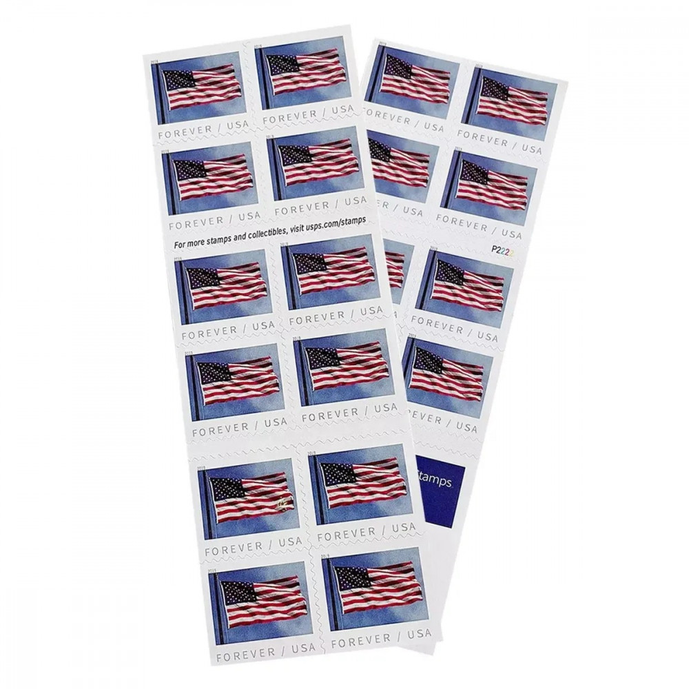 (2019) USPS Flag Forever First Class Postage Stamps