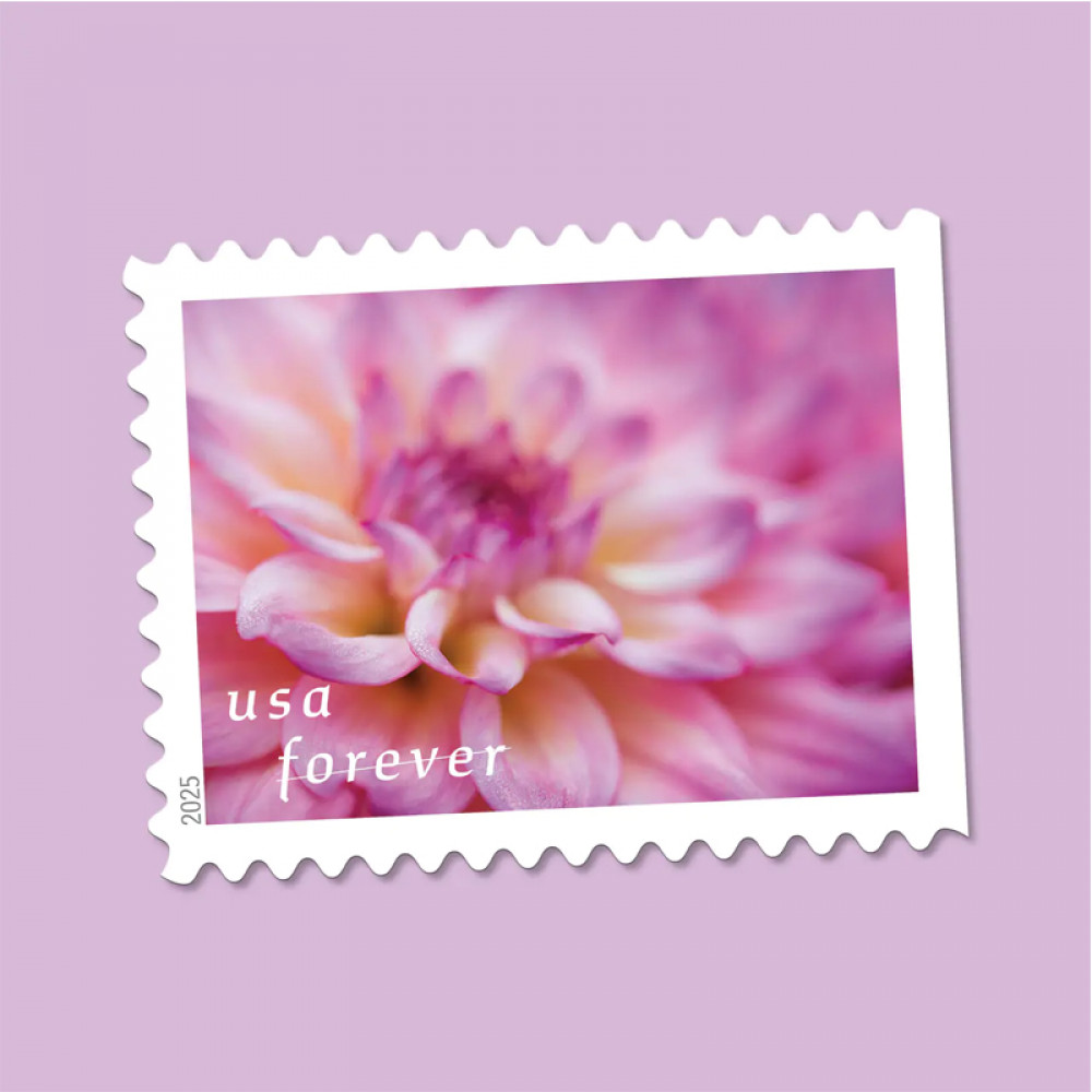 (2025) Dahlias Stamps Book of 20