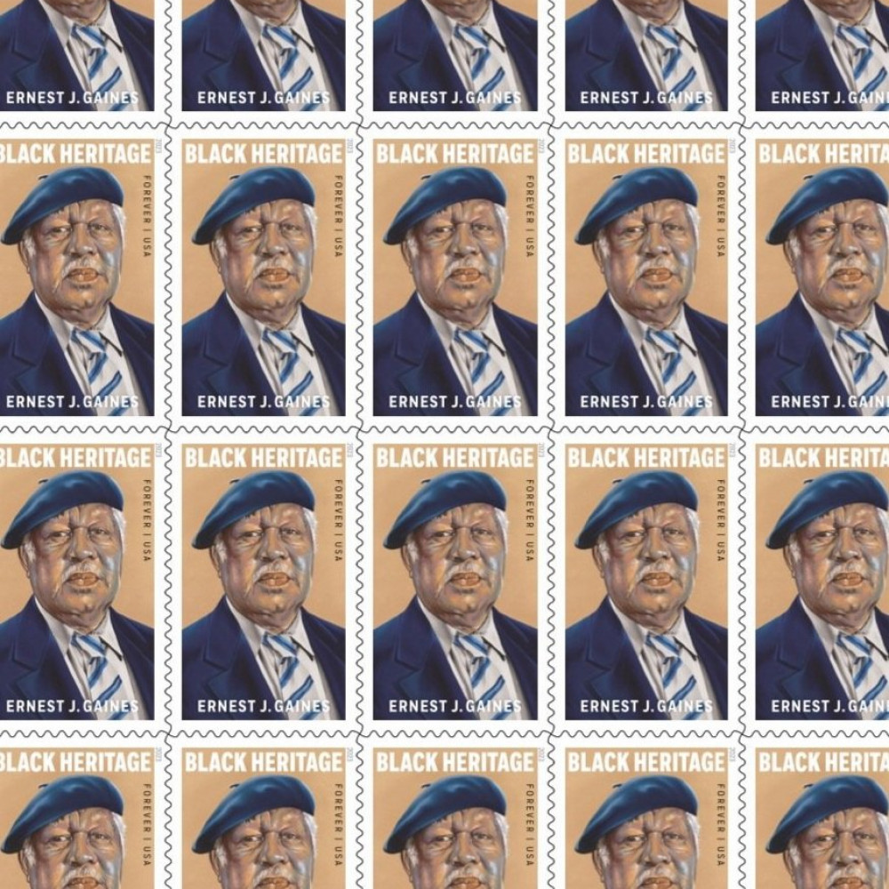 (2023) Mint US Ernest J. Gaines Forever Stamps