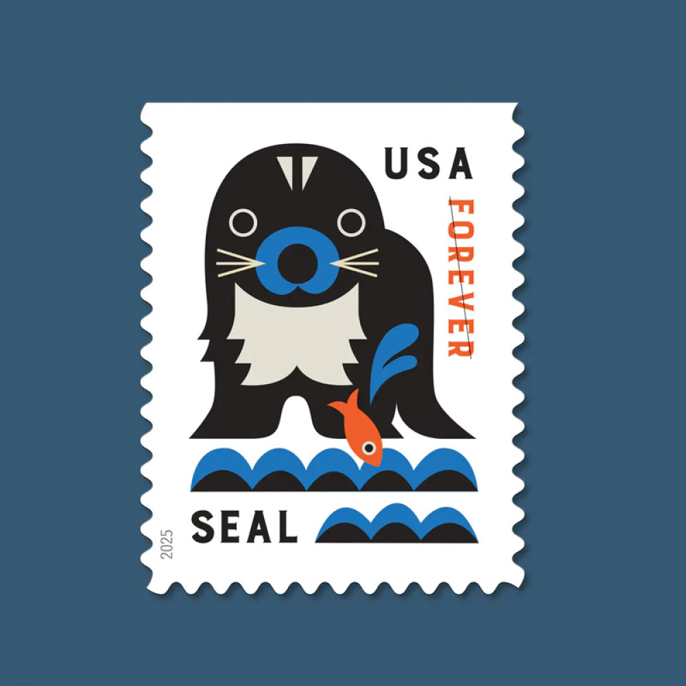 (2025) Baby Wild Animals Stamps, Booklet of 20